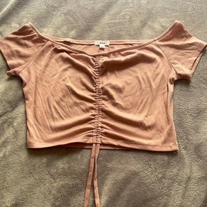 Off the shoulder Cropped Top